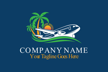 travel flat logo