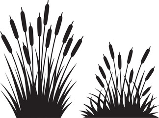 Cattail Plant Silhouette Vector

Marsh and Wetland Cattail Clipart

Nature Pond Plant Cattail Design

Aquatic Plant Reed & Cattail Vector Art

Cattail Grass Silhouette Illustration

