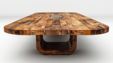 table isolated on White background