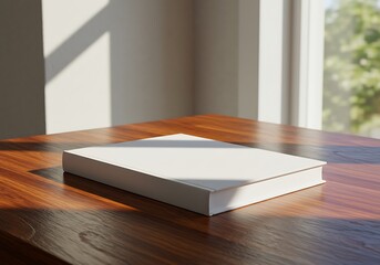 Fototapeta premium 木漏れ日と白書