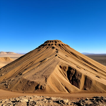 Mud Volcano at gobustan in Azerbaijan