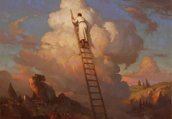 the great wall of china at night