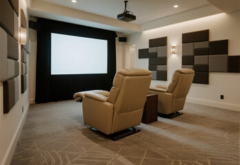 modern living room with fireplace