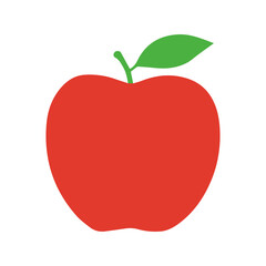 Apple fruit colored icon