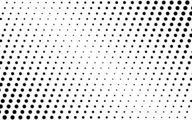 Big Bold Halftone Dots Pattern. High contrast halftone background with large bold dots in black and white. Great for pop art, print effects, or modern layouts.