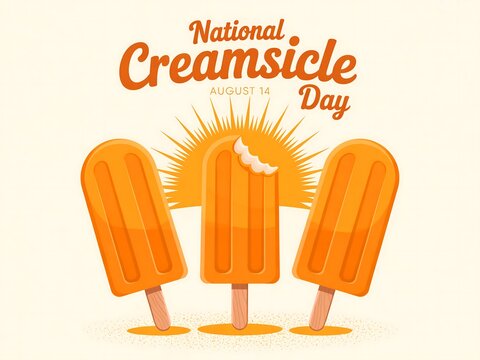 Celebrate national creamsicle day with a trio of delicious orange and vanilla frozen treats