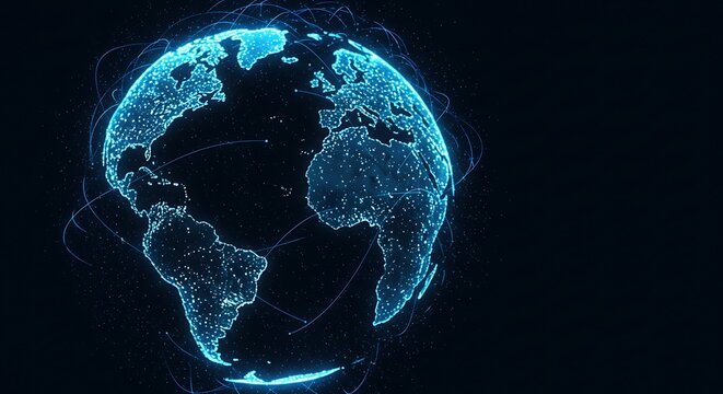 グローバルネットワーク デジタル地球儀 未来技術