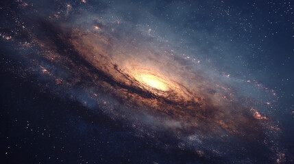 Fototapeta premium space galaxy background