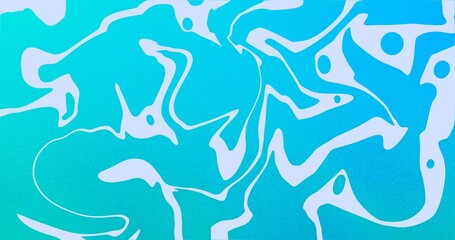 Abstract wave blue background