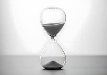 hourglass with sand