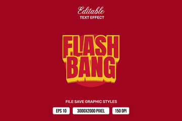 Premium flash bang effects can be edited again, suitable poster, template white background.