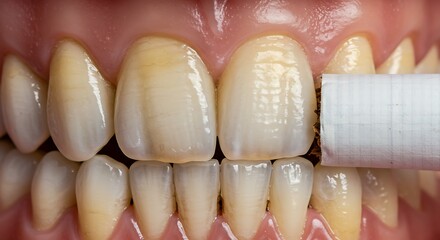 歯のクリーニングと研磨