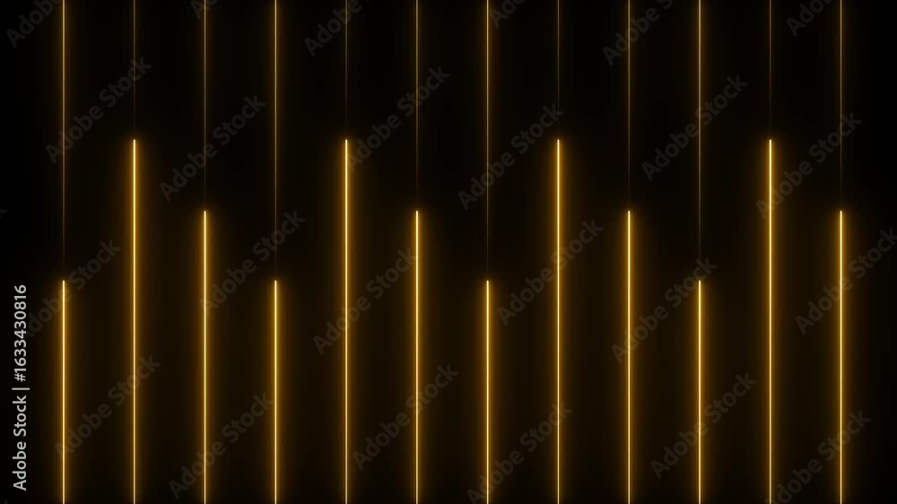 Poster neon line up animation. glowing up laser line motion. line moving video. the direction of the horizo