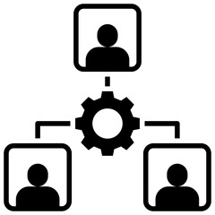 Organization Structure Icon