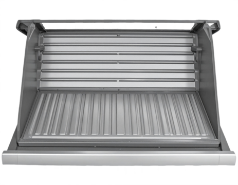 Stainless steel rotisserie grill insert for professional outdoor cooking experiences