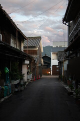 Old Udatsu Street Japan