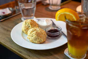 カフェのスコーン