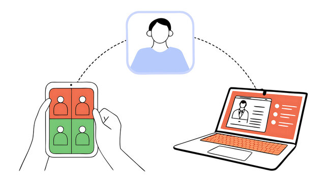 emrs electronic medical record system. doctor using digital tablet recoding analyzing digital patient's personal health history and information on digital document global health technology