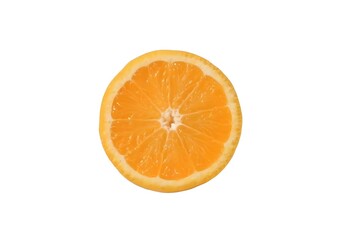 Fototapeta premium orange on white background