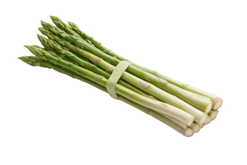 Fresh Asparagus: A bundle of vibrant, freshly harvested asparagus spears, capturing their natural green hue and delicate texture, ready to inspire culinary creativity and a healthy lifestyle.