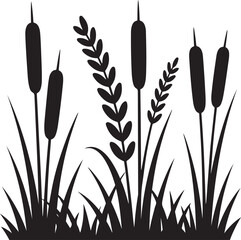 Tranquil Wetland with Cattail Plants

Close-Up of Cattail in Summer Breeze

Serene Lake Shore with Cattail Reeds

Golden Cattails in Autumn Sunset