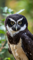 Naklejka premium Spectacled Owl Portrait