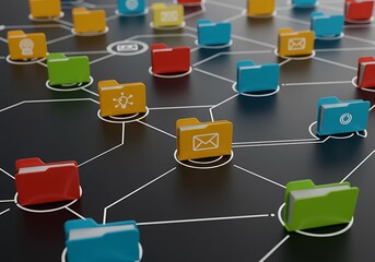 データネットワーク接続の可視化