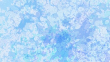 Soft Aqua Watercolor Background. Blue Abstract Background.