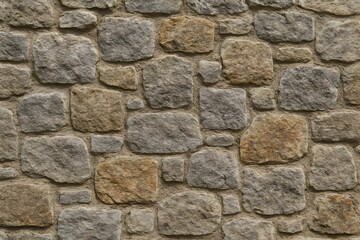 Fototapeta premium Rustic stone wall texture background with natural materials