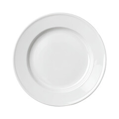 White Ceramic Plate