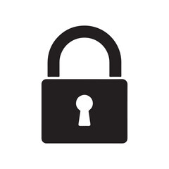 safe secure padlock icon
