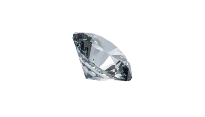Shiny diamond gem crystal precious stone illustration isolated on white background