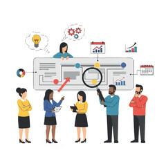 Business Team Planning and Strategy.