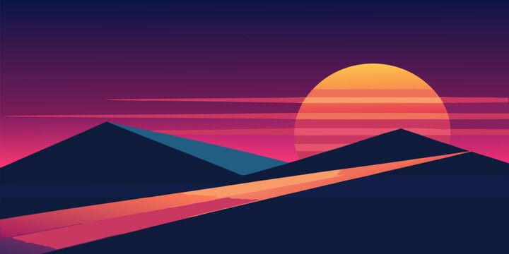 Vibrant energetic pink and orange gradient with dynamic diagonal motion perfect for modern banners and advertisements