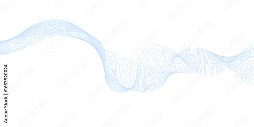 Poster stylized digital equalizer design: a complex abstract composition of colorful wave elements, smooth 