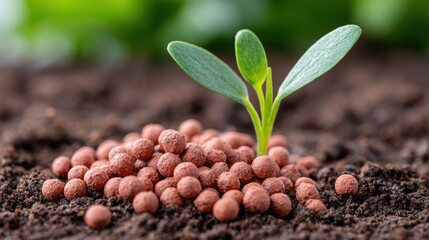hands holding seedling