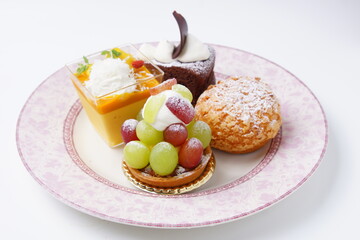 フルーツケーキ　ショコラ　マンゴプリン