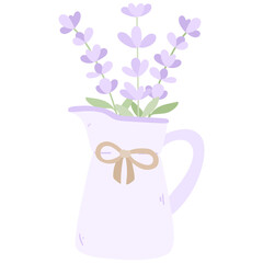 Lavender Bouquet Clipart 