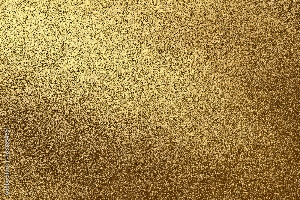 Poster grainy gold metal abstract background displaying a shimmering texture ideal for use in design and ar