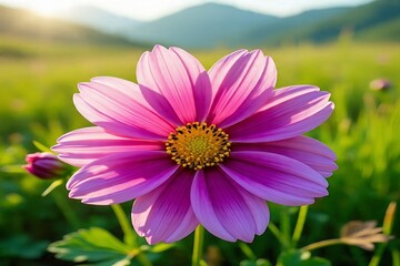 Obraz premium pink cosmos flower