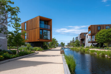 modern factory specializes in building elevated homes on stilts designed for floodprone areas