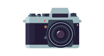 Fototapeta premium Isolated illustration of an SLR-style camera