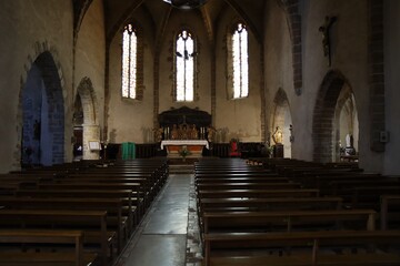 Eglise Saint Vincent, ville de Salies de Béarn, département des Pyrénées Atlantiques, France