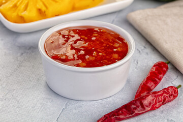 Sweet and spicy chili pineapple sauce