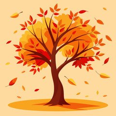 autumn tree background