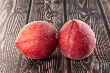 Ripe sweet juicy fresh Peach