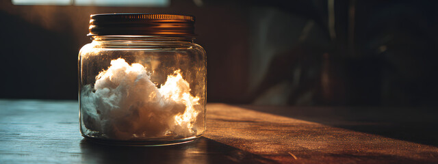 Wolken im Glas