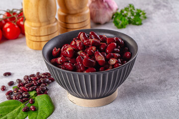 Tasty boiled red kidney beans