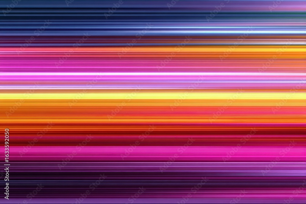 Poster dynamic animated stripes in vibrant colors create a mesmerizing visual effect, appealing to those wh