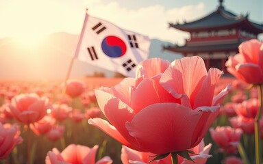 Korean Independence Day Subtle Elements. High quality